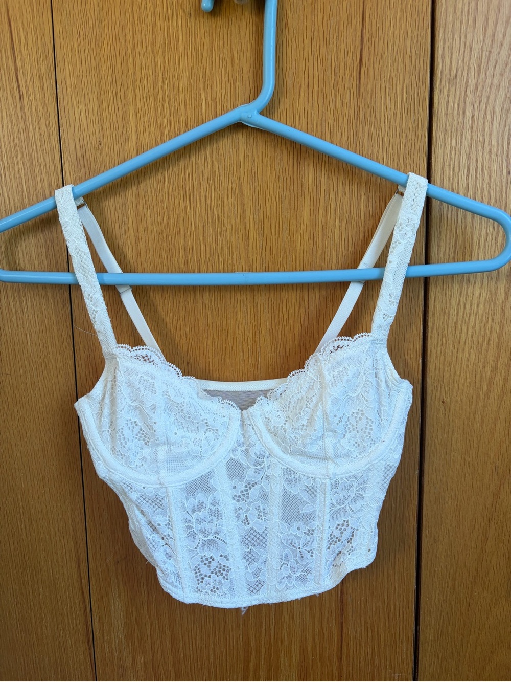 Gilly hicks white corset top